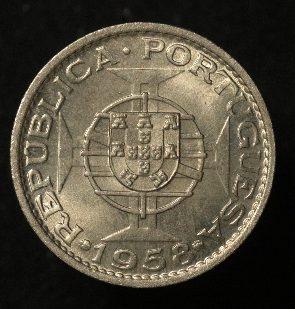Timor 1958 60 Centavos - BU - Odd Denomination!