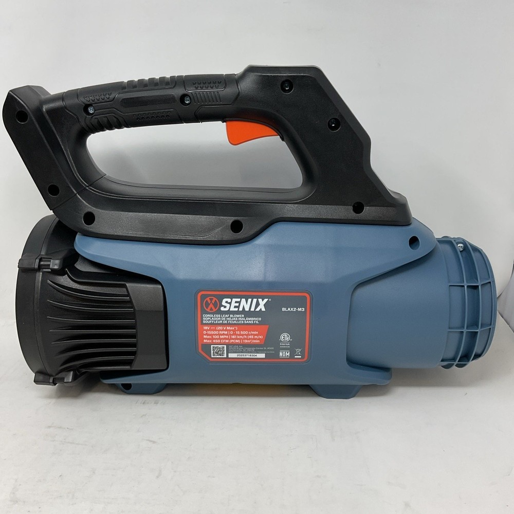 Senix BLAX2-M3-0 20 Volt Max Handheld Cordless Leaf Blower *Tool Only*