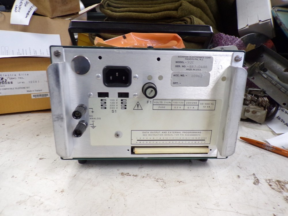 Boonton 92E RF Millivoltmeter