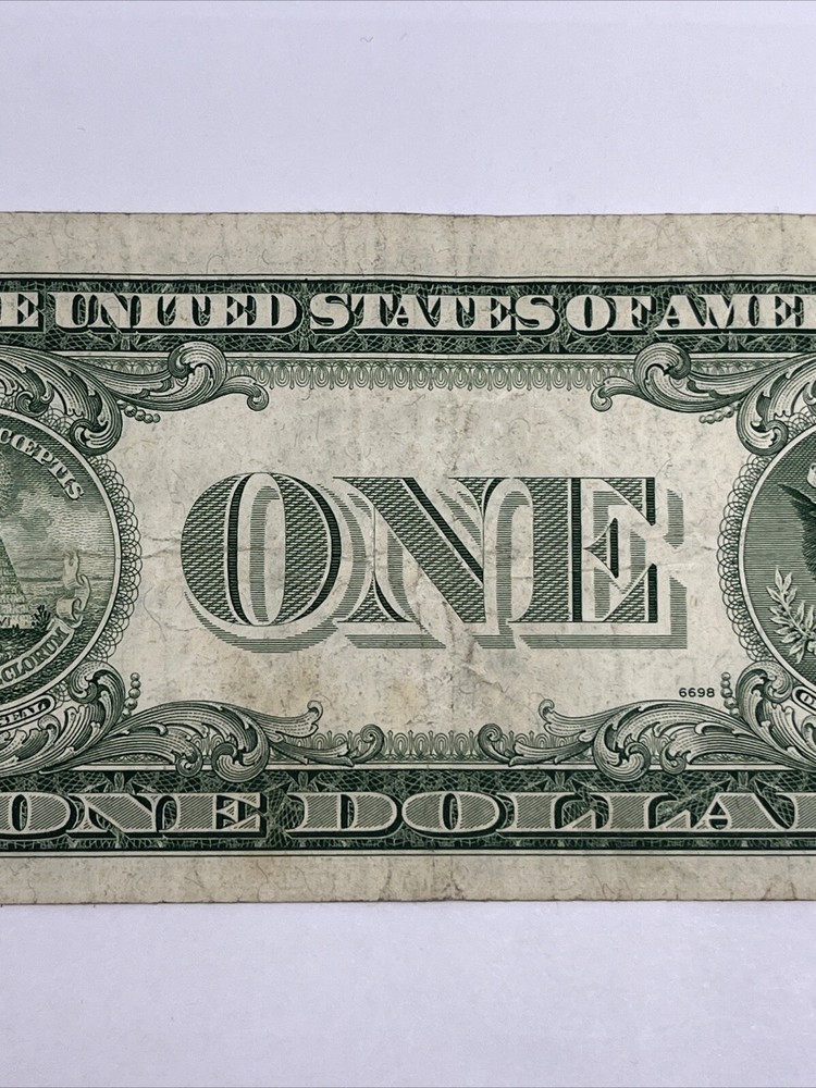 1935 F $1 Bill Silver Certificate Star Note