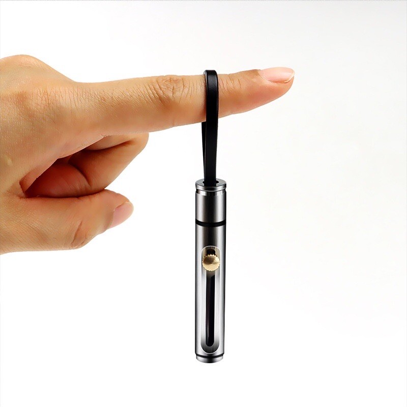 Box Cutter Package Opener Keychain- silver