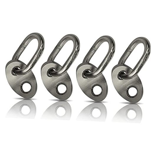 7100 Engine Lifting Bracket Set,5,500 lb Capacity Engine Lift 4 Sets Black