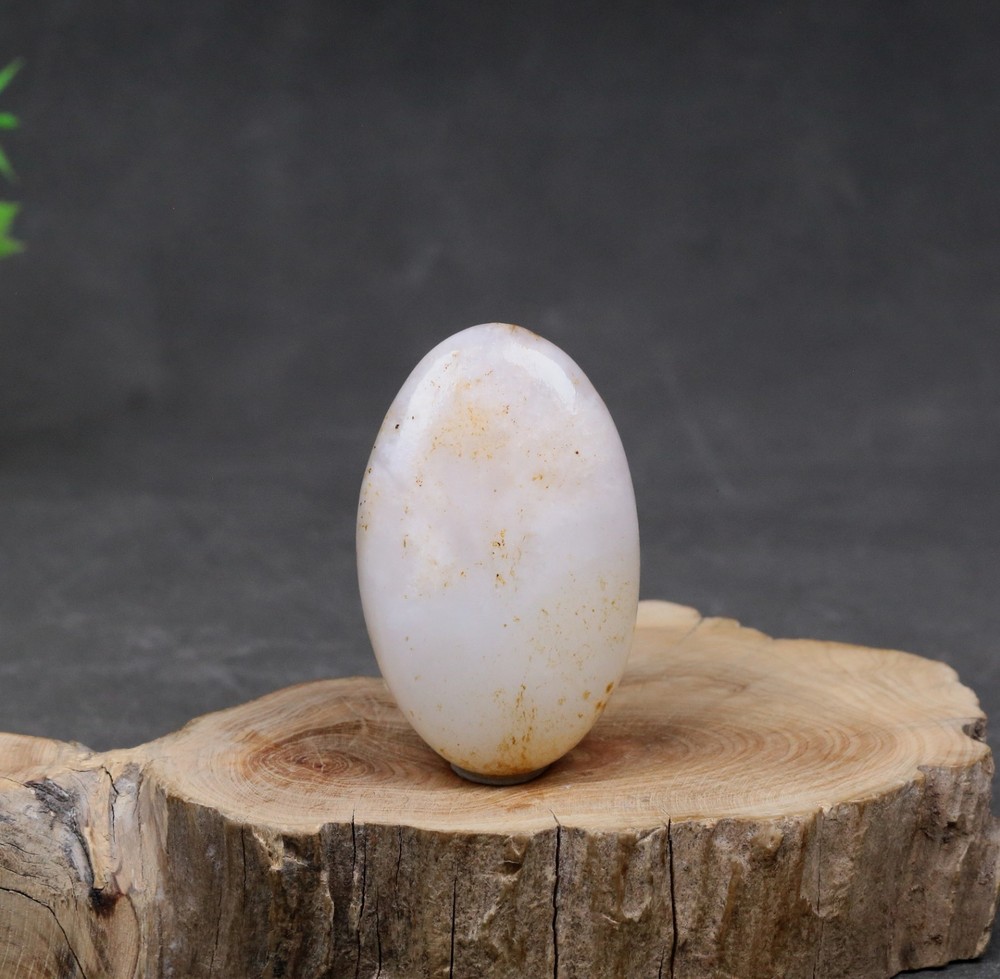 Certified 100% Hetian jade(Nephrite) Raw stone  和田玉原石  56G