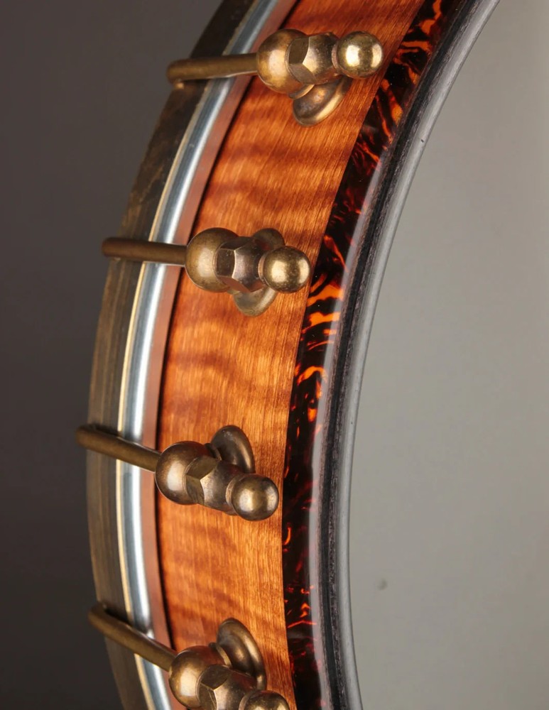 Solid Brass Aged Banjo Hook