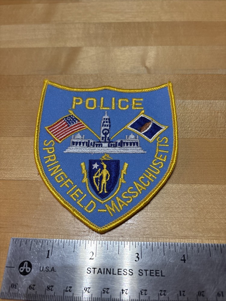 Springfield Massachusetts Police Department Patch