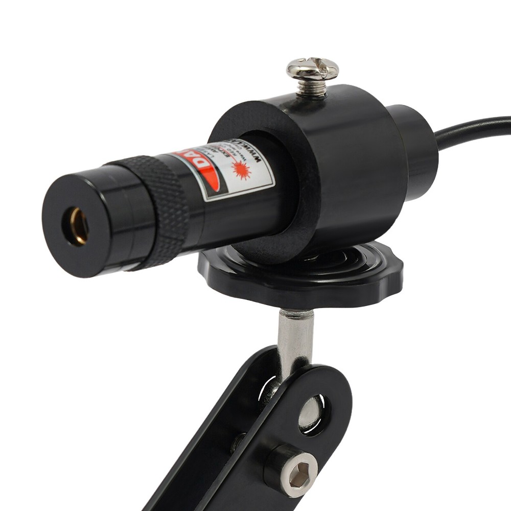 Red Line Laser Module 5v 100mW 650nm Adjustable High Precision Laser Positioning