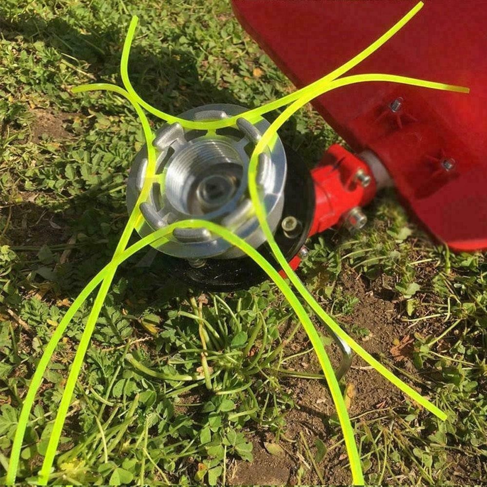 Universal Trimmer Grass Cutter String Speed Feed Bumper Lawn Mower Head+Line Set