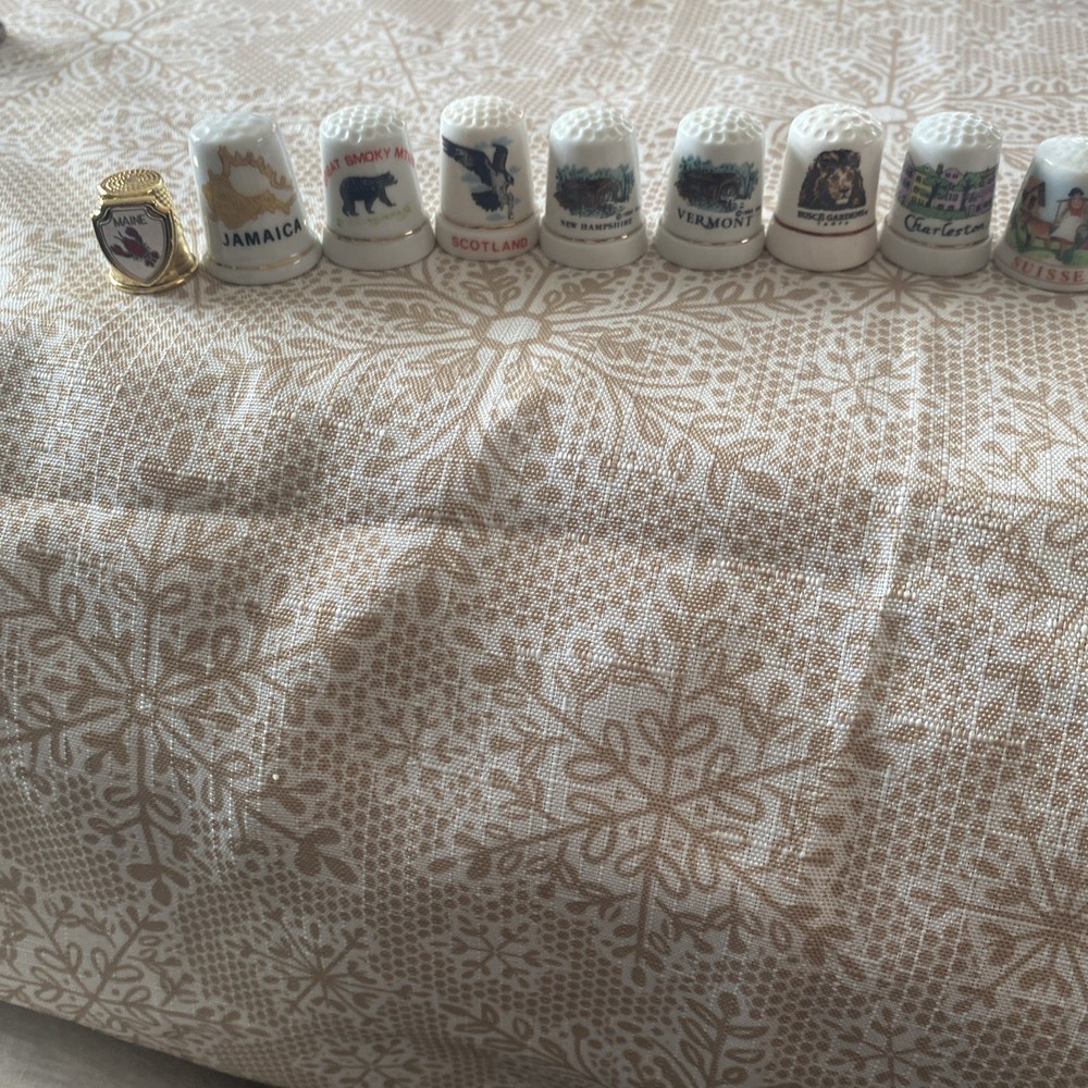 Set of 9Thimbles