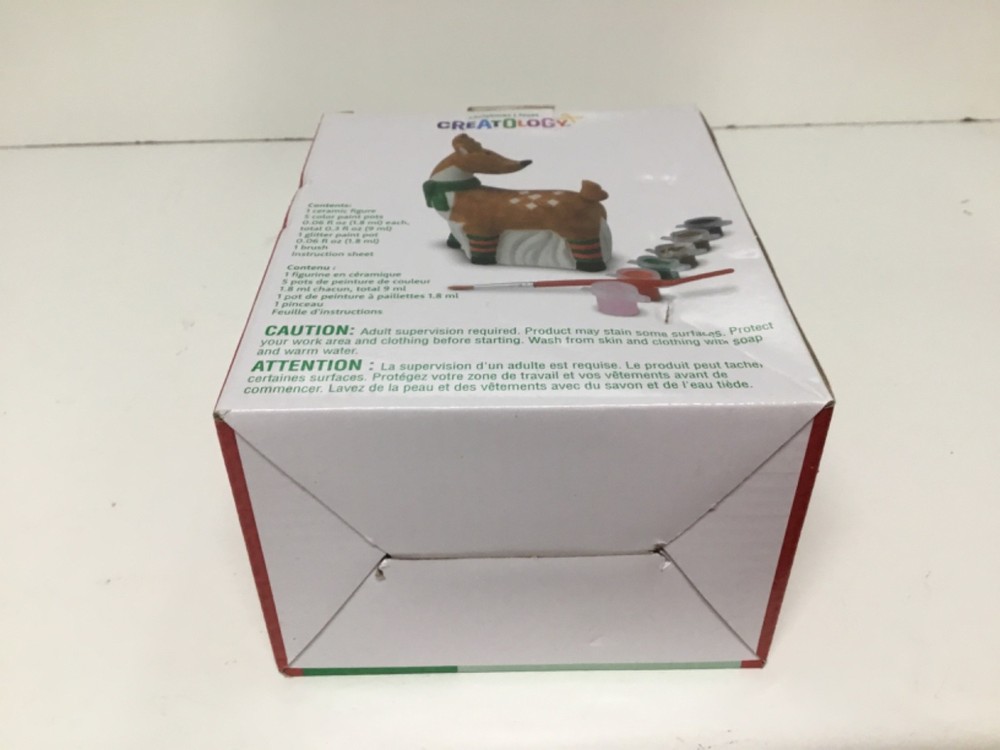 Creatology 3D Ceramic Paintable Reindeer Kit (NEW)
