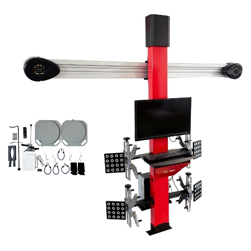 3D Wheel Alignment Machine 3D Automatic Tracking FourWheel Aligning Machine 110V