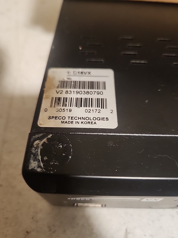 Speco Technologies D16VX Digital Video Recorder 6TB