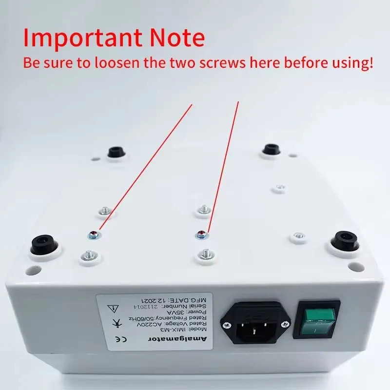 Dental Lab Use Noiseless Amalgamator Electric Plastic Amalgam Mixer Machine