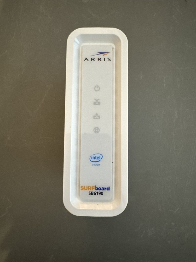 ARRIS SB6190 White DOCSIS 3.0 Cable Modem