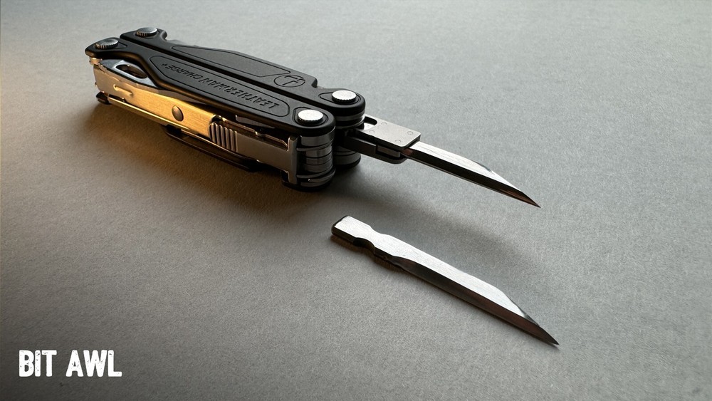 Leatherman Pictured 1/4" socket adapter + BIT DRIVER EXTENDER