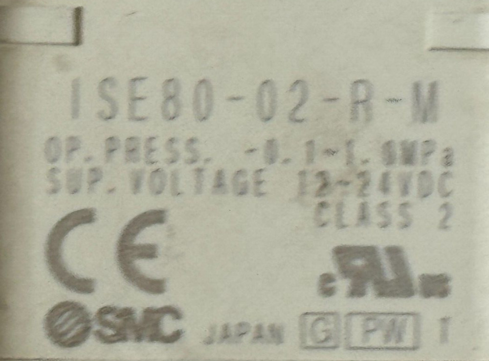 NEW SMC ISE80-02-R-M Pressure Switch