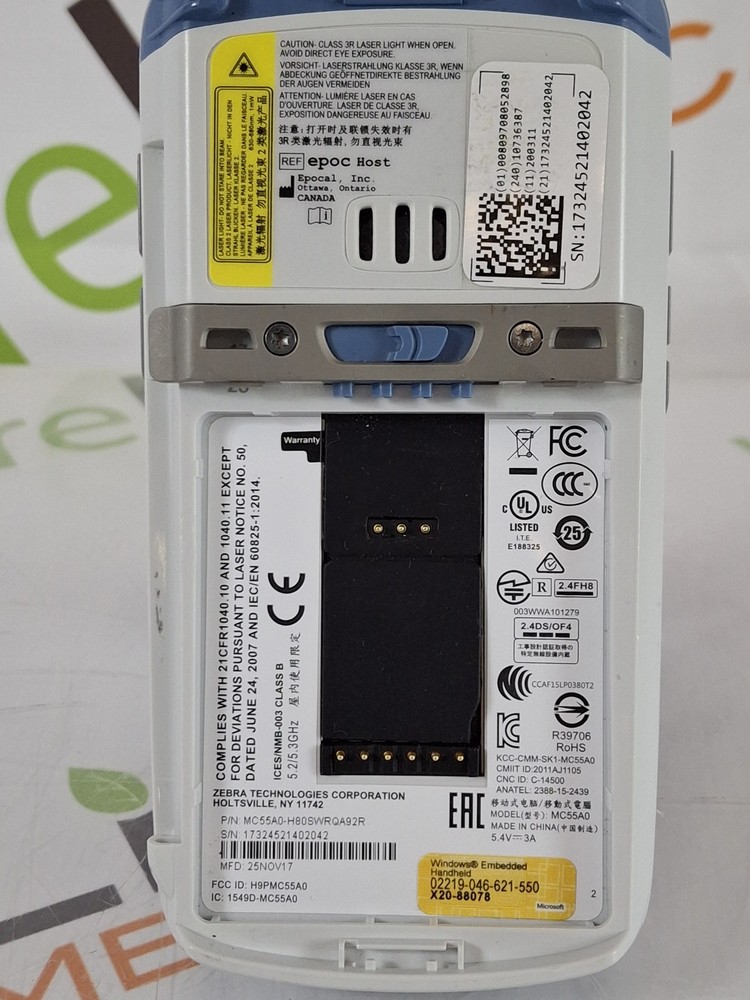 Epocal, Inc Epoc Reader Handheld Blood Analyzer