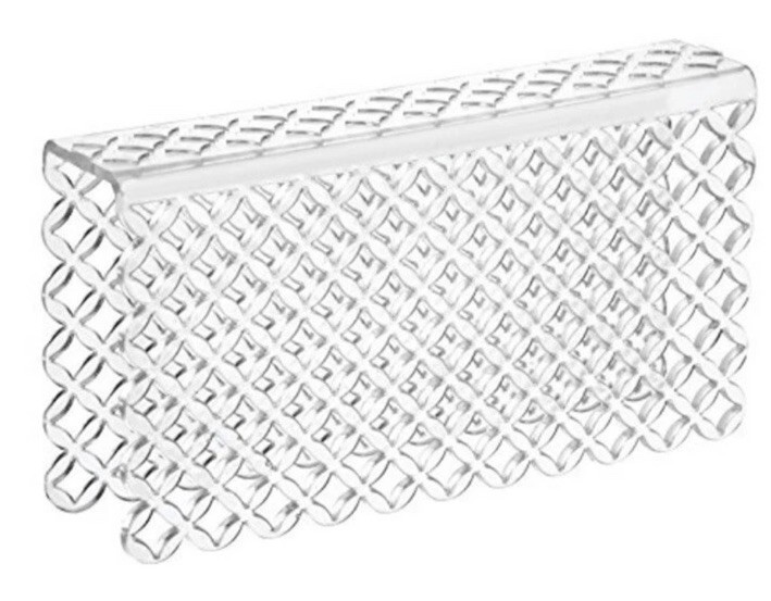 InterDesign Euro Kitchen Sink Divider Protector mat clear 12.25inx9in.