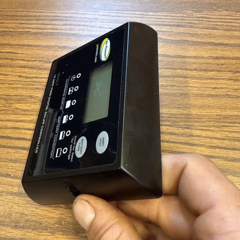 Go Power GP-PWM-10 10amp Digital Solar Controller