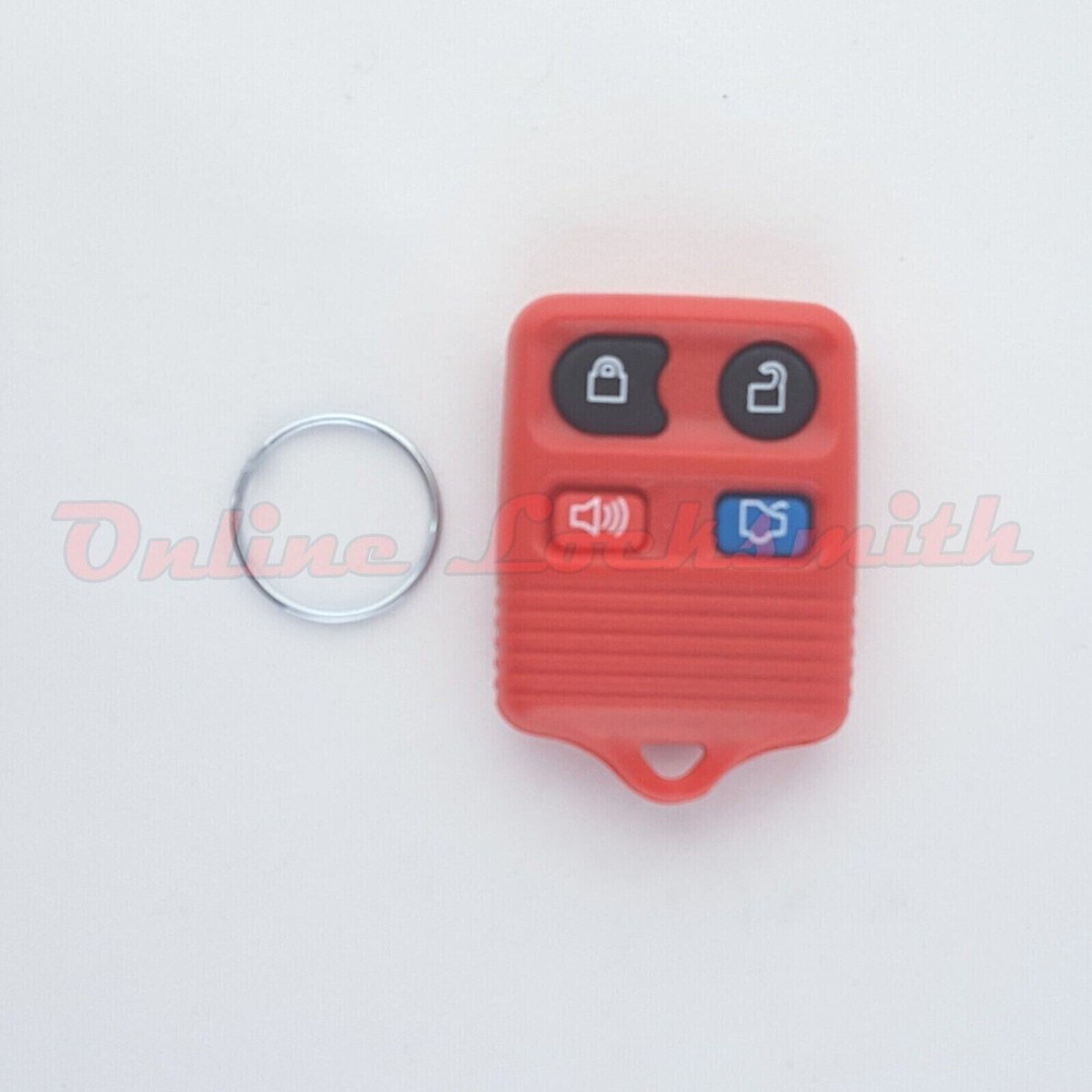 Keyless Entry Remote Alarm Replacement For Ford 4 Buttons DIY Programming