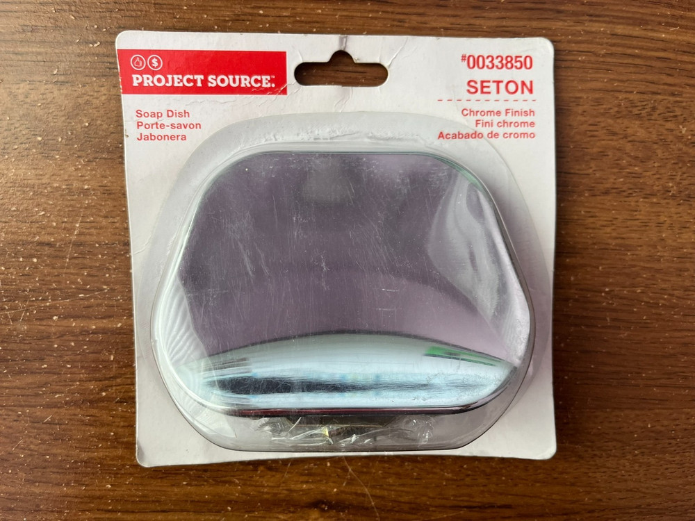 Project Source Wall Mounted Soap Dish Seton 33850