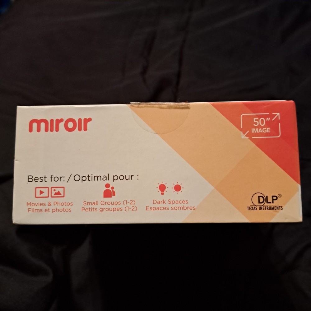 Texas Instruments Miroir M29 50'' Micro Projector with Open Box Element Series