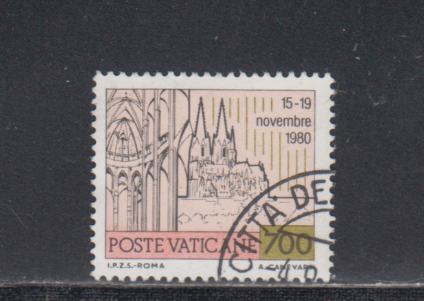 VATICAN :  1981 - USED  - SCOTT #  703