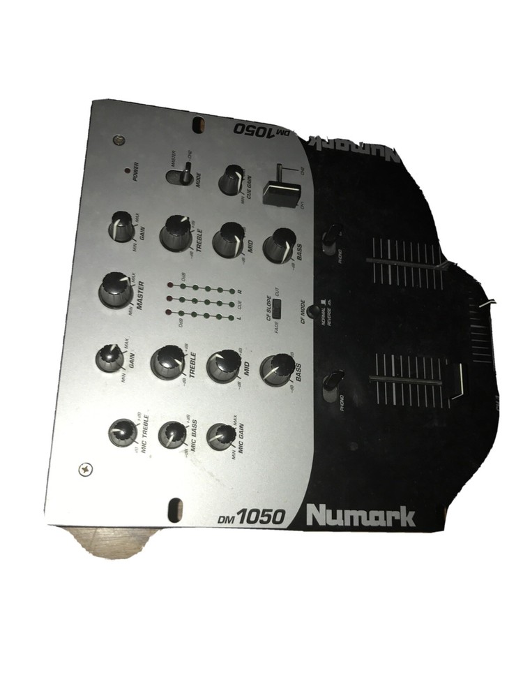 Numark DM 1050 DJ mixer 2 Channel Untested Only