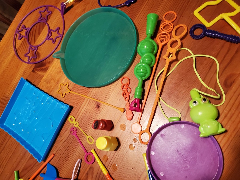 Soap Bubble Blowing Toy Lot