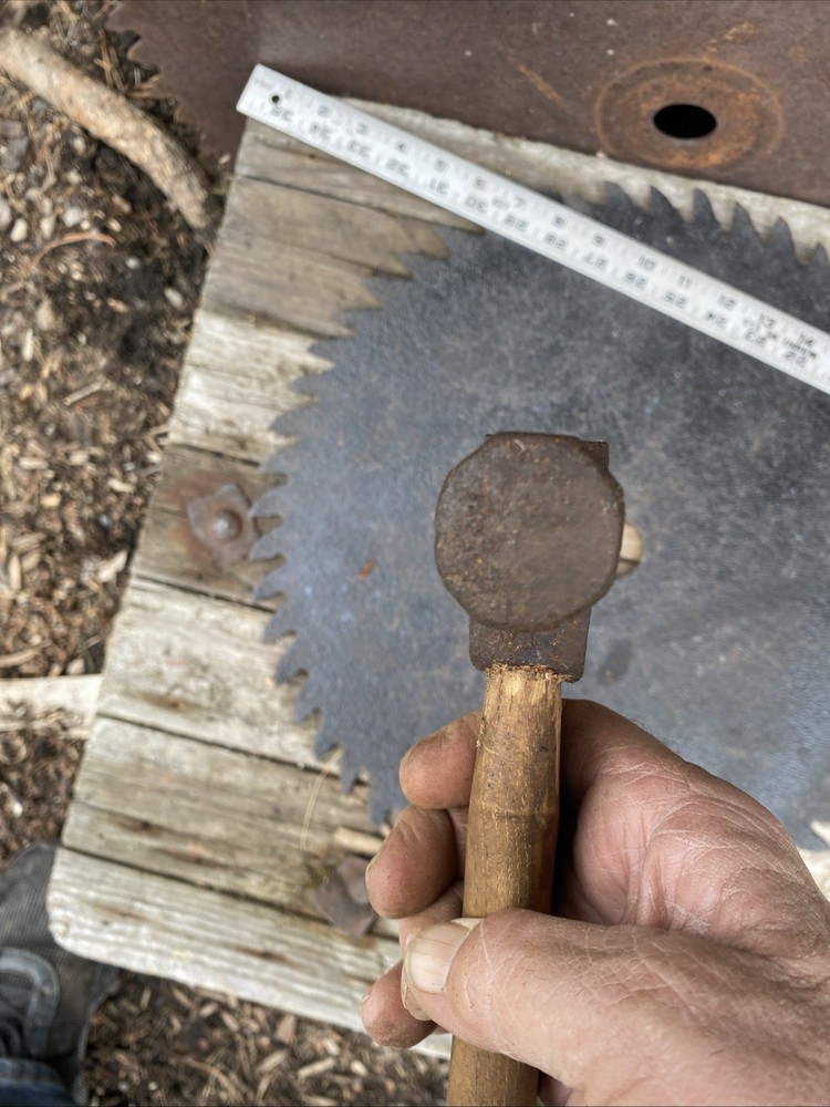 Vintage PHILADELPHIA Tool Co Script Logo Hatchet Carpentry Tool