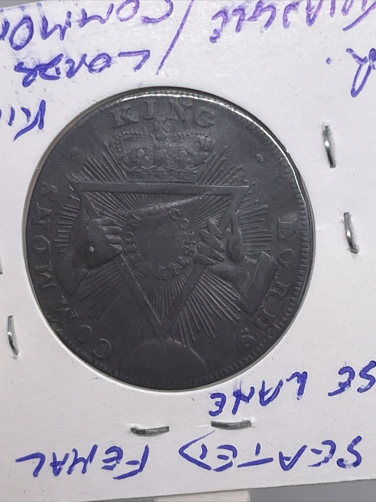 1795 Middlesex Sise Lane Halfpenny Token