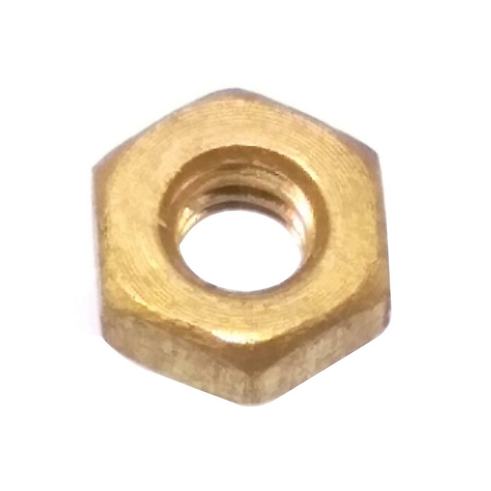 100pcs M2 Solid Brass Full Hex Nuts For Bolts and Screws