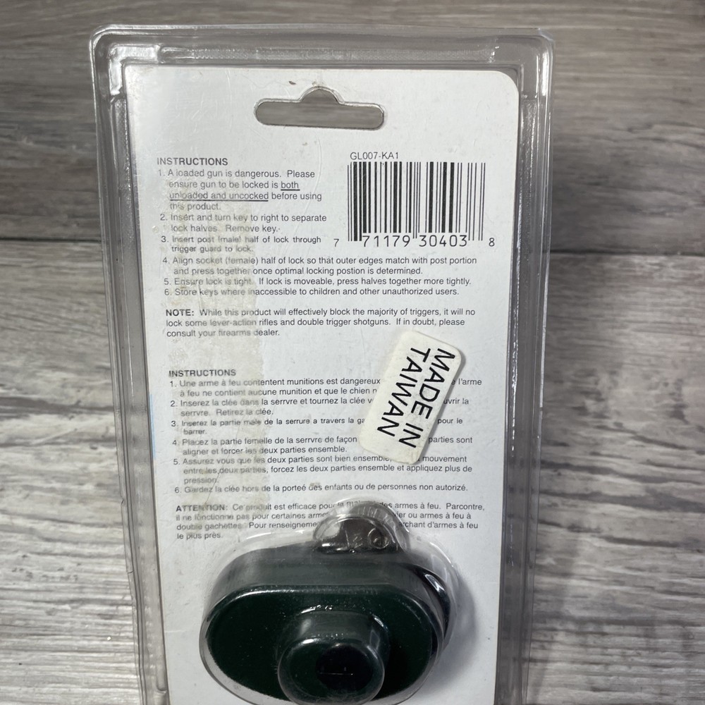 Crown Trigger Lock Vintage New Sealed