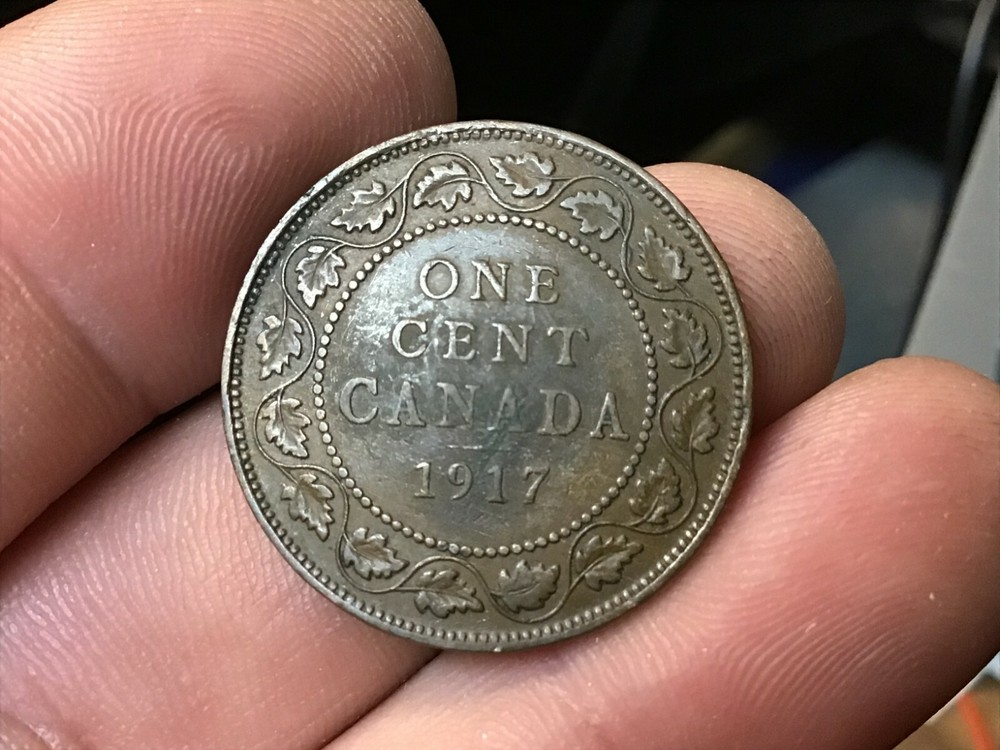 1917 Canada Large Cent, 1 Coin