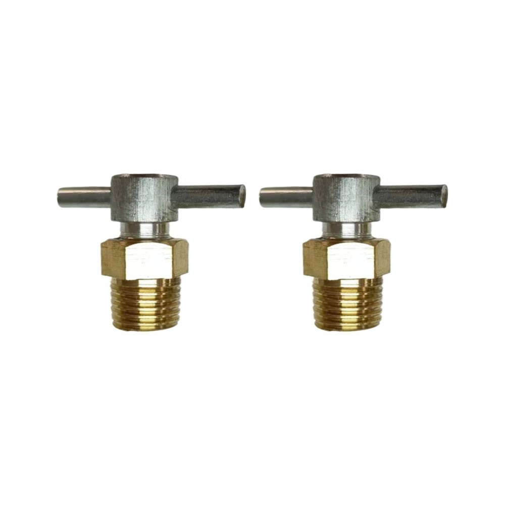 2 pcs Air Compressor Drain Valve Electric T-200 NPT Brass Quality