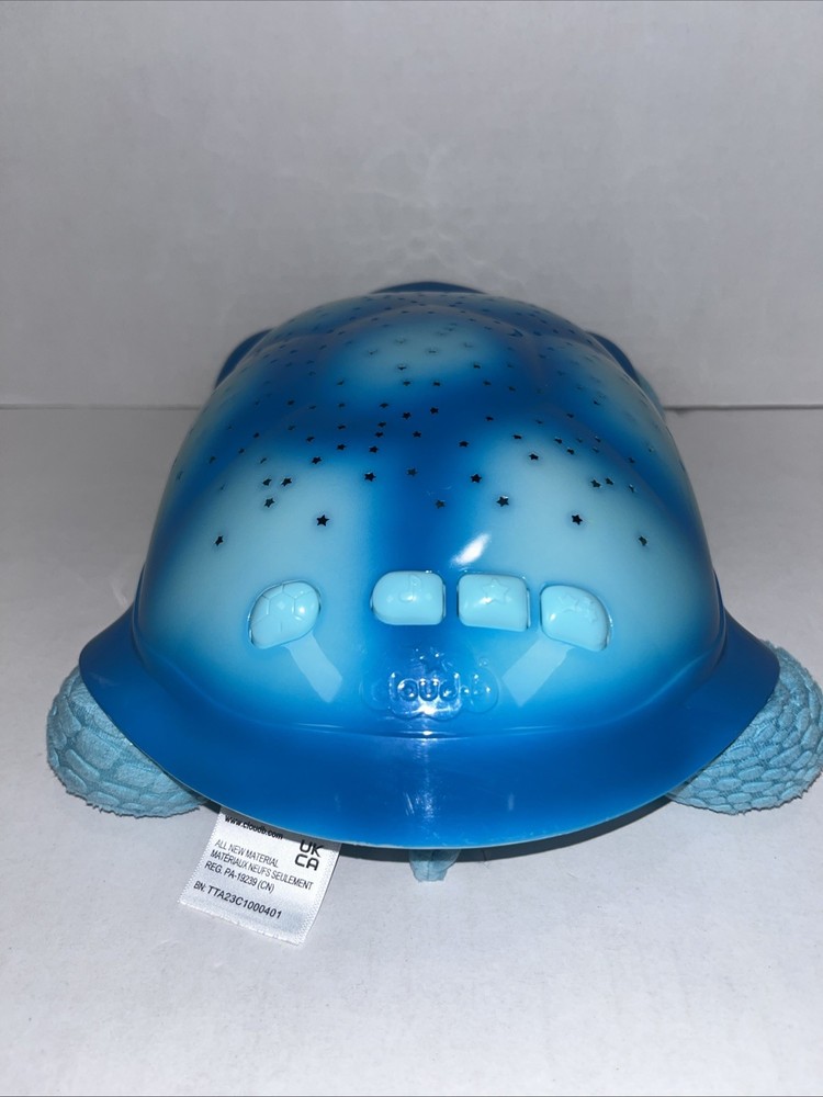 Cloud B Calming Twilight Turtle Projector Nightlight & Music Aqua Blue