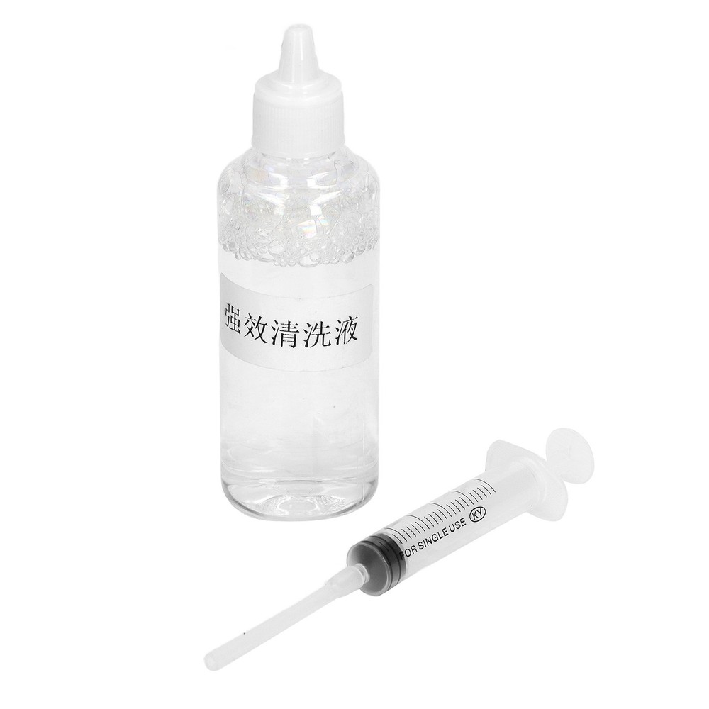 100ml Ink Cleaning Solution Efficiently Dissolves Printer Nozzle Dye For Inkjet