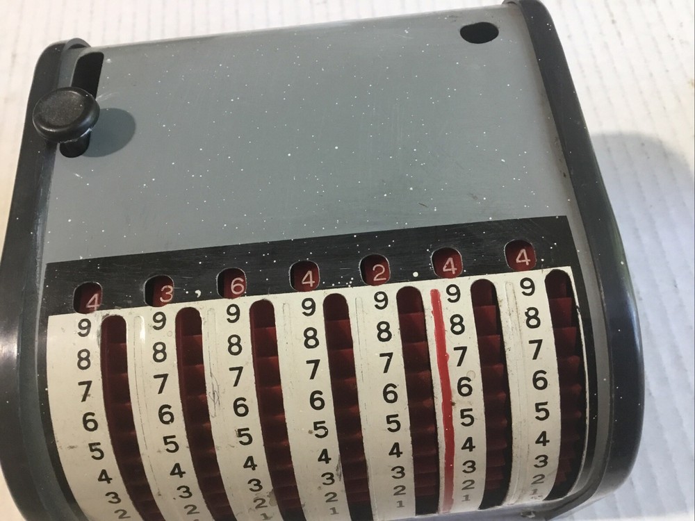 Vintage DESK ADD-A- MATIC Adding Machine Japan.