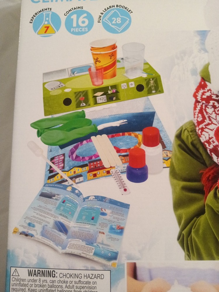 Popular Science Climate Science Kit STEM Toys Educational Fun Experiments A49