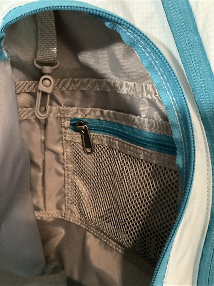 Eddie Bauer Blue Sling Backpack, Adjustable Strap Multiple Pockets