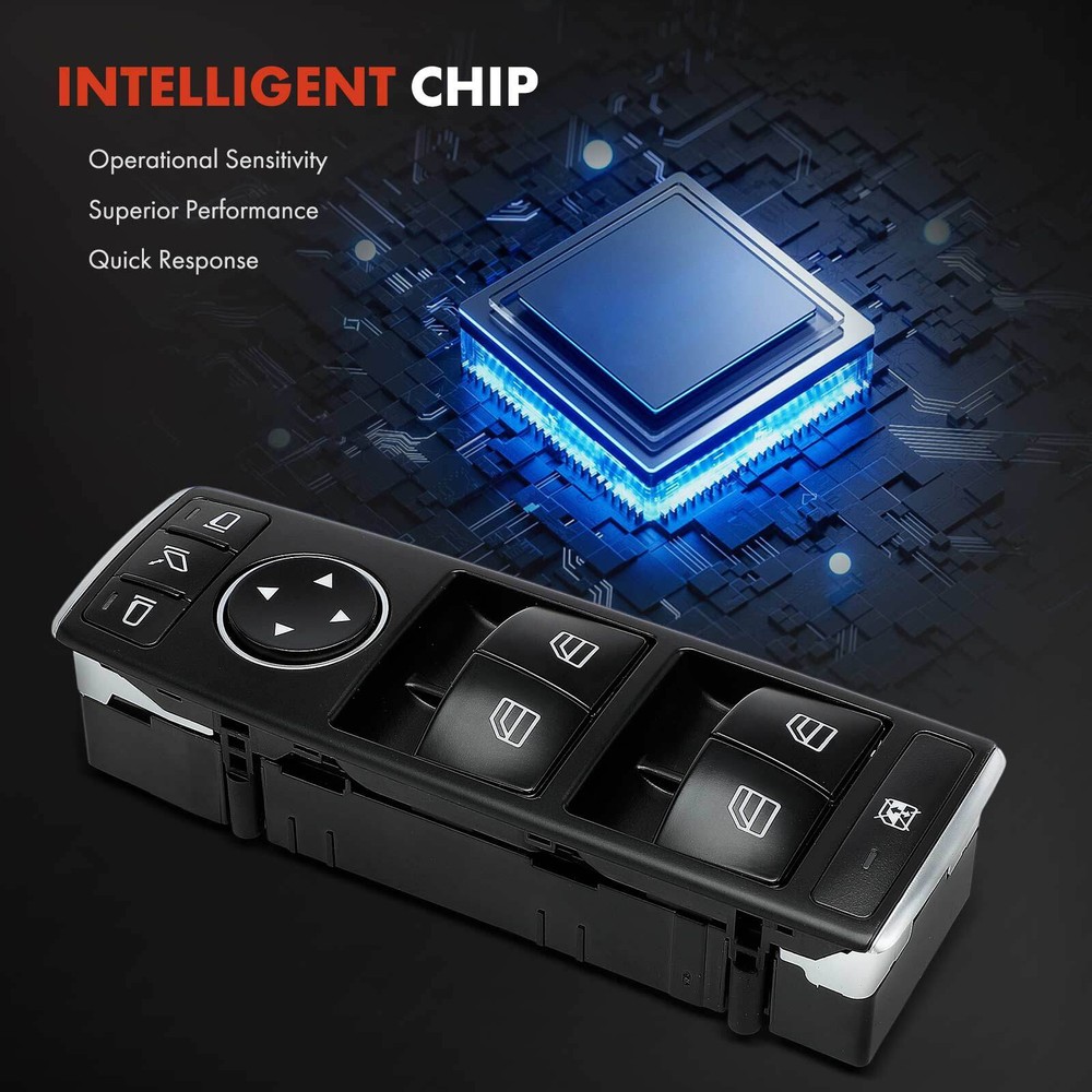 Front Driver Side Power Window Switch for Tesla Model S 2012-2020 Model X 16-20