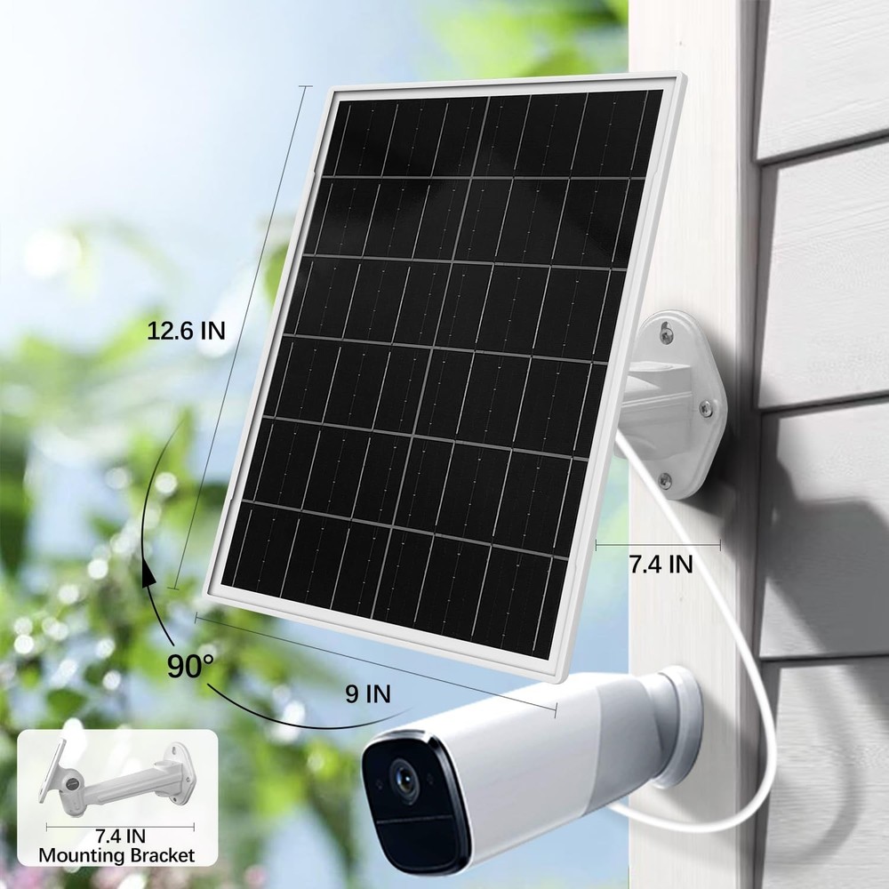 Orayafid Solar Panel for Trail Camera,Game Camera Security Cameras,Built-in R...