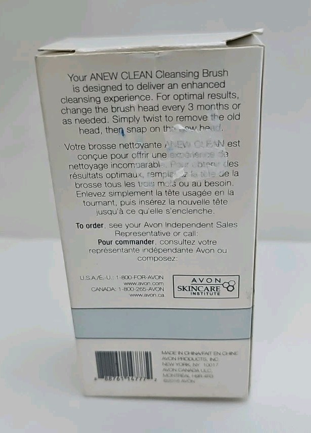 Avon Anew Clean Cleansing Brush Refills, 2 Pack, New