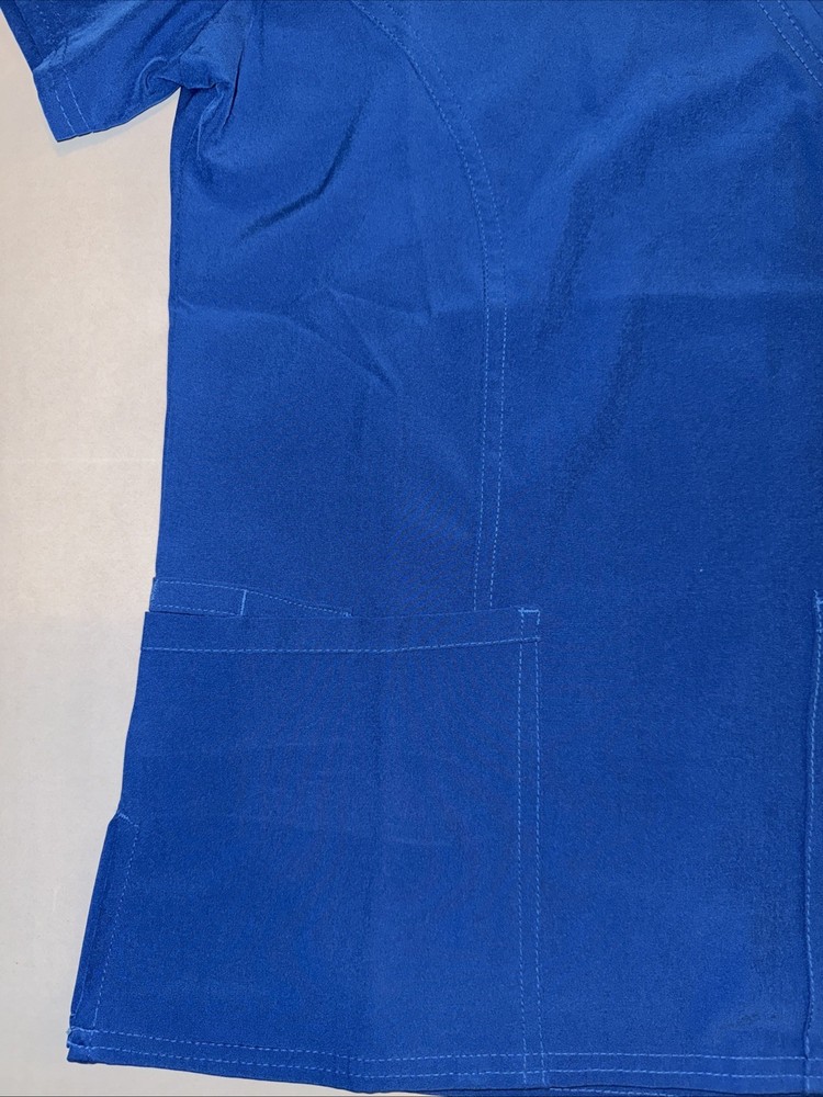 Women's Splash Scrub Top Blue XS