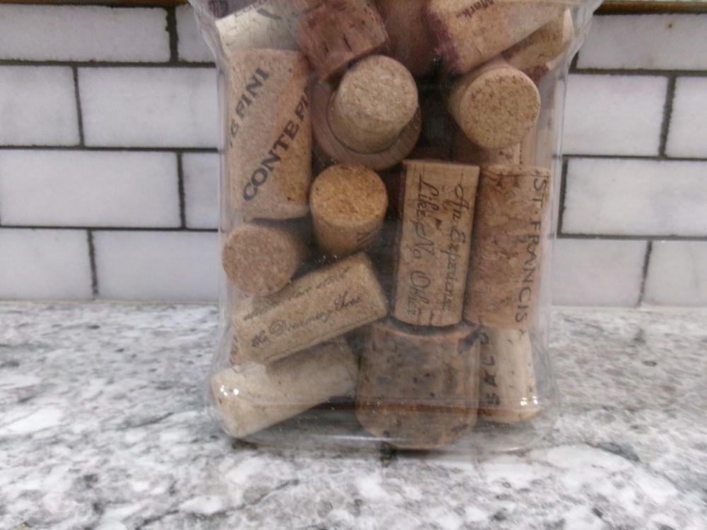 Wine Corks, Assorted Brands & Sizes, Craft/Wedding Projects,