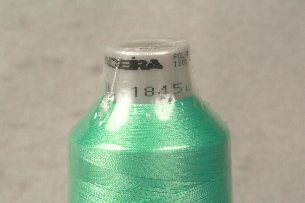 Madeira NEW Polyester Polyneon Embroidery Thread Pastel Green # 1845 5000m Cone
