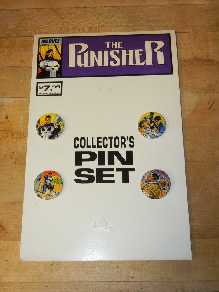 Marvel The Punisher Collector's Pin Set