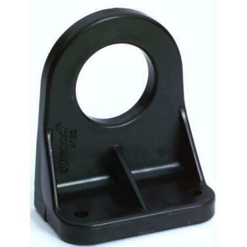 Attwood Remote Mounting Bracket 3/4" Black Plastic #4122-3