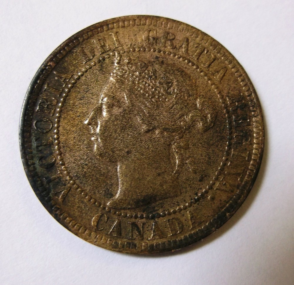 1899 One Cent Canada Very Fine