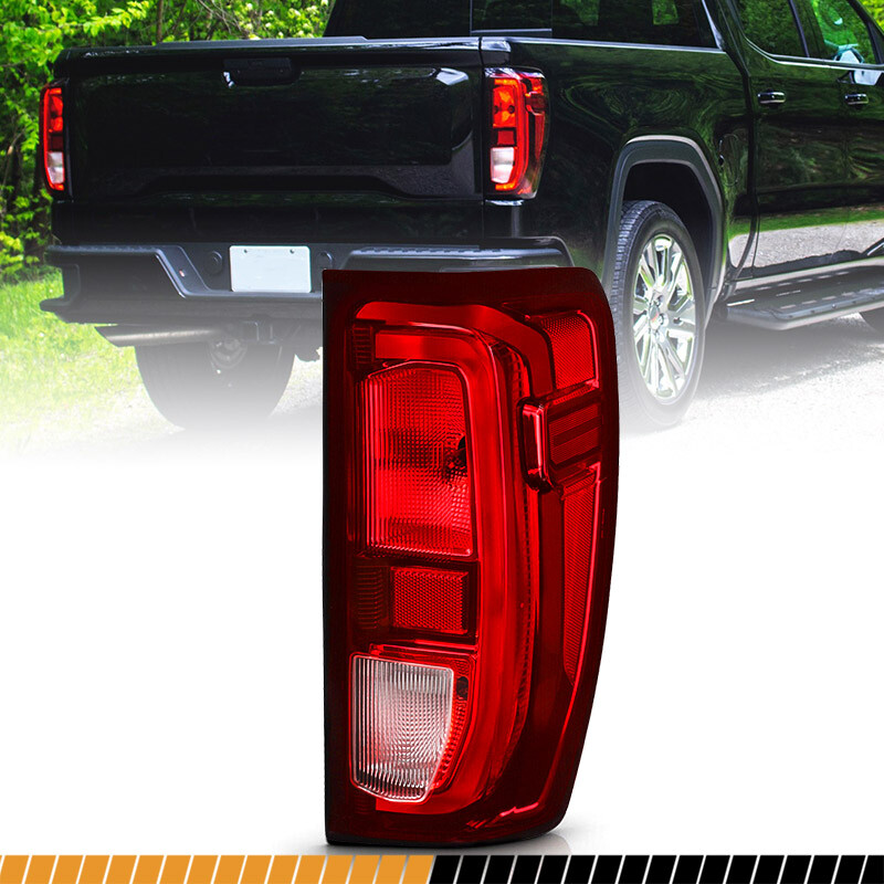For GMC Sierra 1500 2500HD 3500HD 2019-2026 Halogen Tail Light Passenger Right
