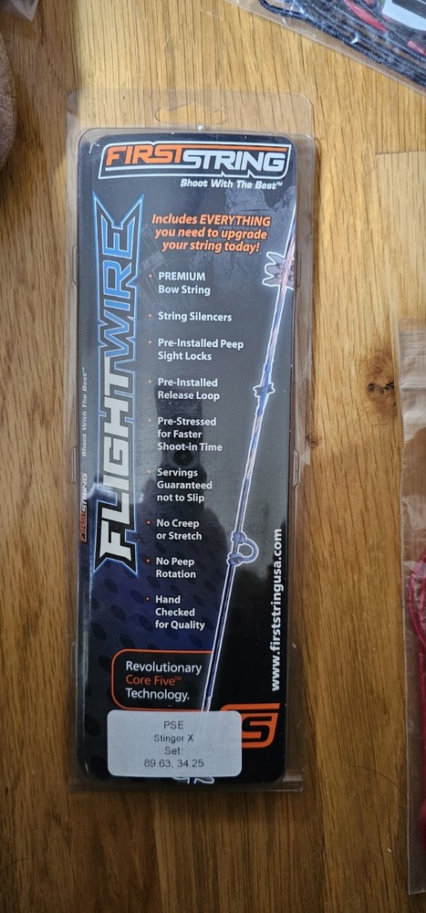 PSE STRING SETS FIRSTSTRING: SEE DESCRIPTION & PICTURES FOR AVAILABLITY